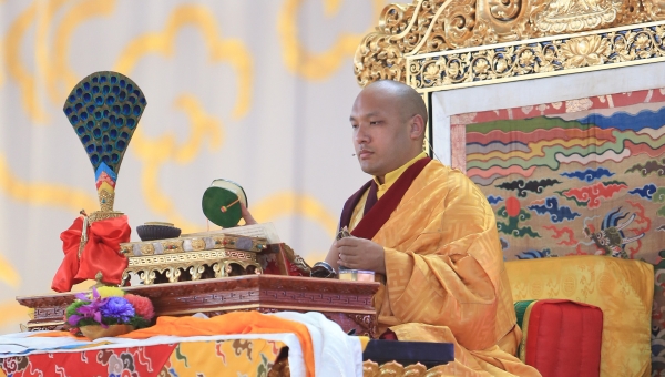 Gyalwang Karmapa Bestows Chakrasamvara Empowerment