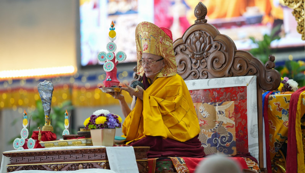 The Short Torma Empowerment of Five-Deity Gyalwa Gyatso • H.E. Goshir Gyaltsab Rinpoche
